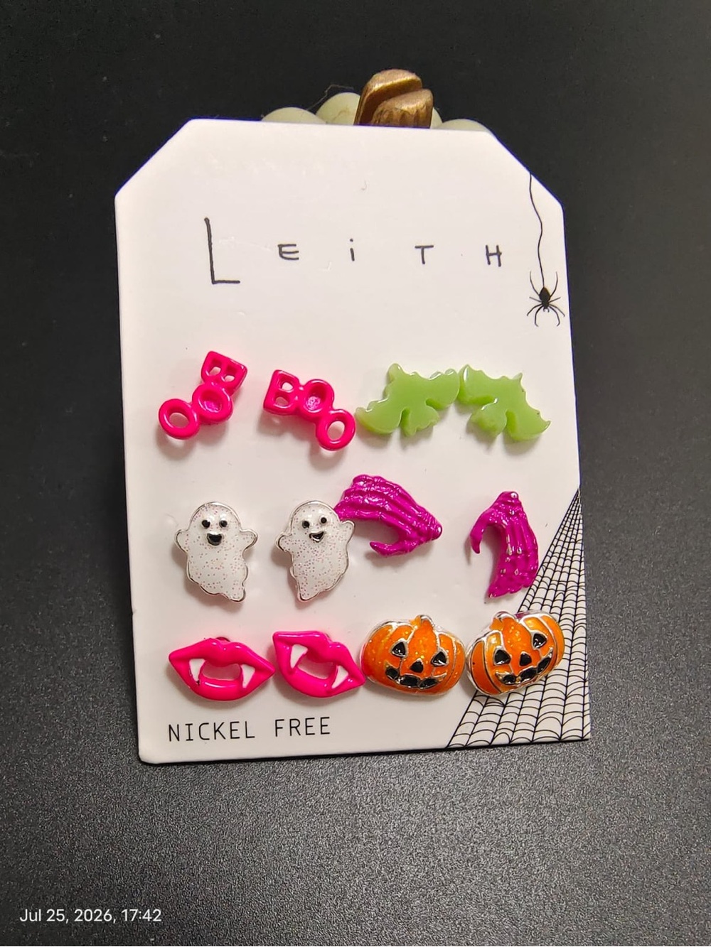 NWT Leith Halloween Earrings Set of 6 Pairs